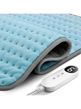 Electric Heating Pad Pain Relief Back Neck Muscle Therapy Heat Pad